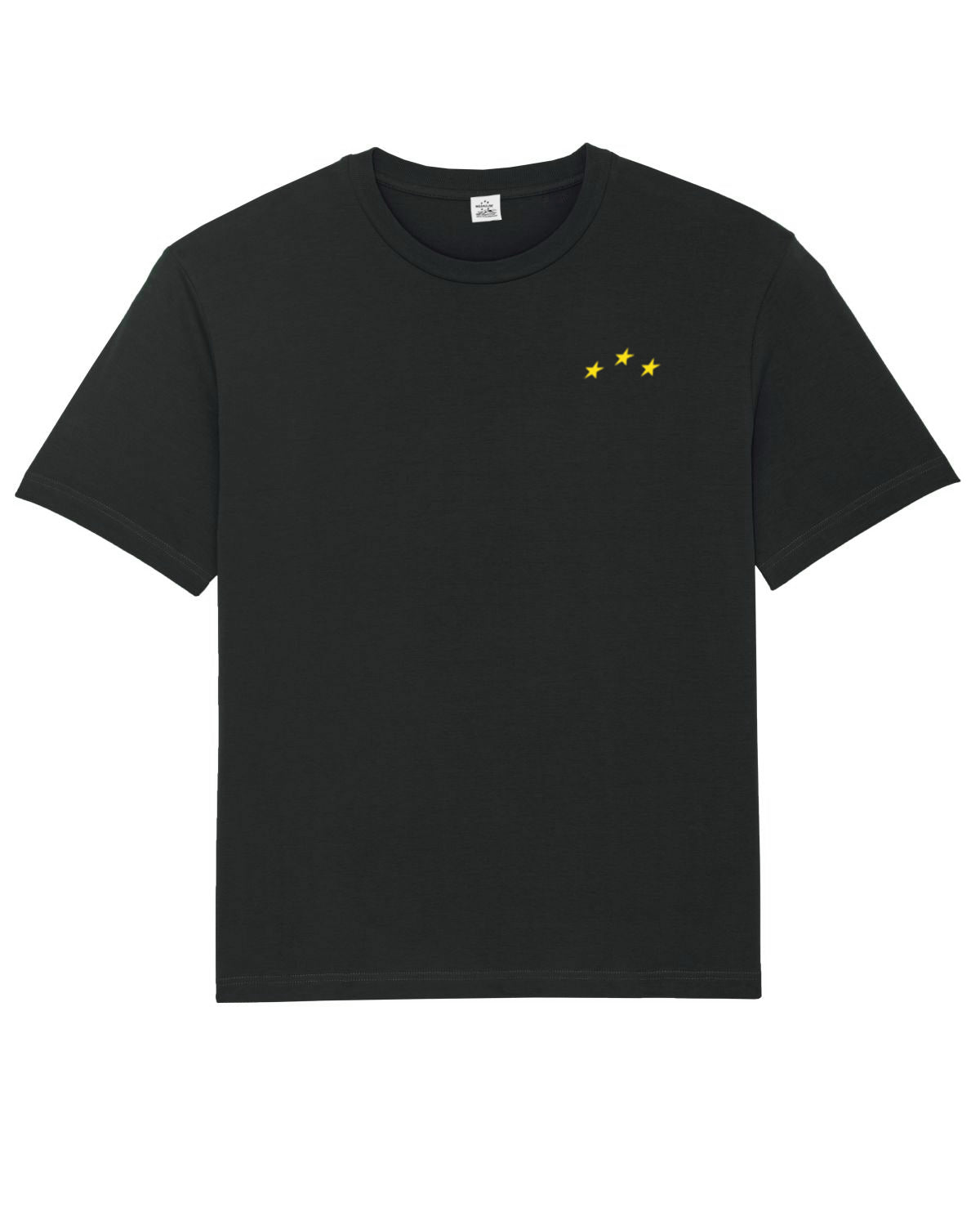 3 Stars Tee Black