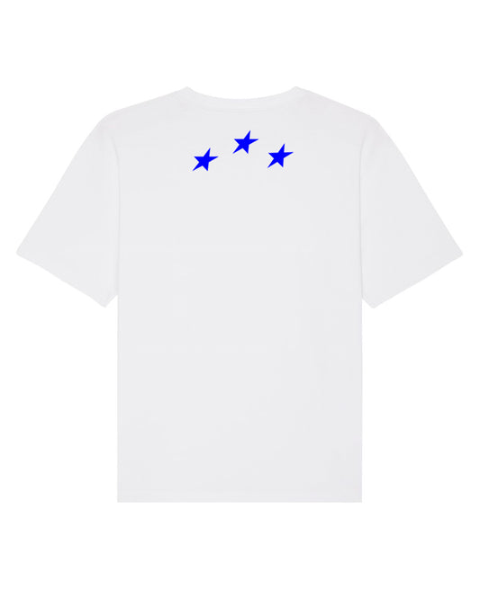 3 Stars Tee White