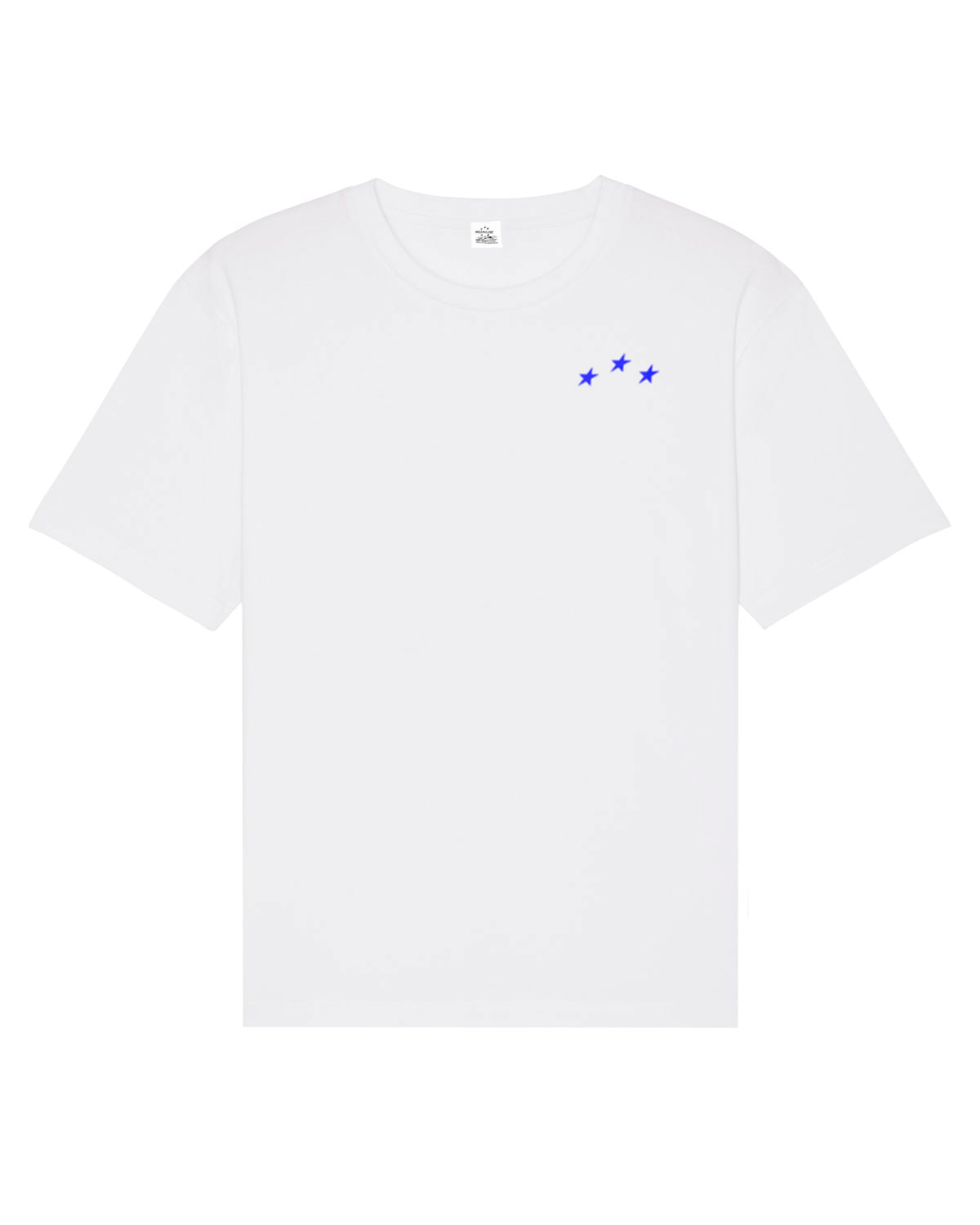 3 Stars Tee White